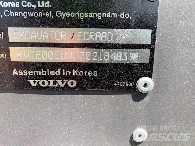 Volvo ECR88D Escavadeiras de esteiras