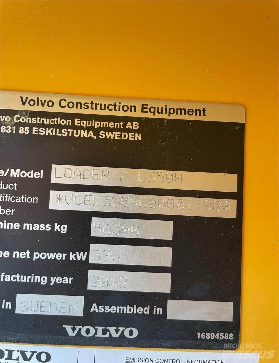 Volvo L350H Carregadeiras de rodas