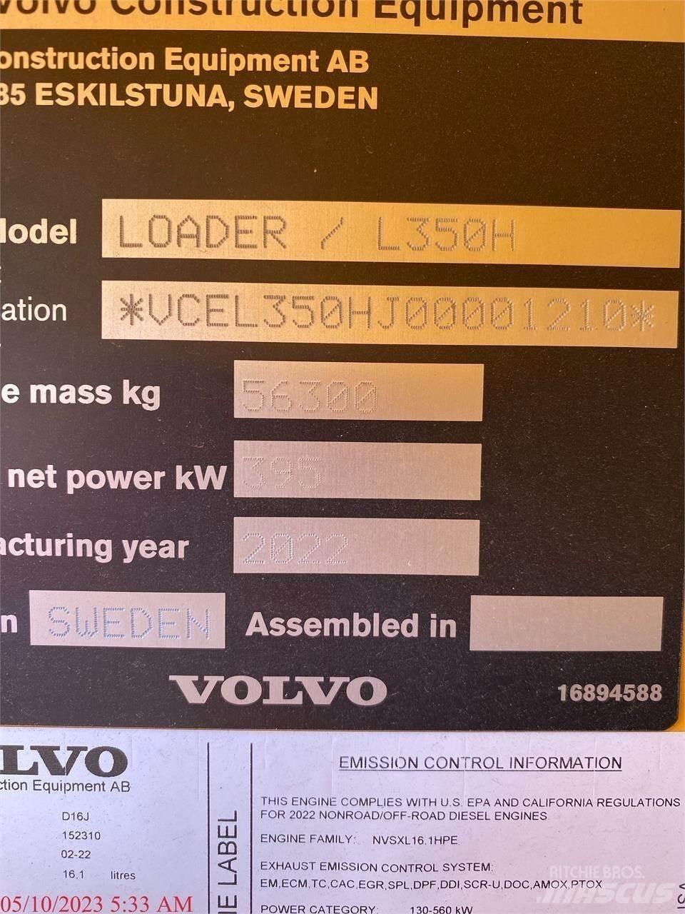 Volvo L350H Carregadeiras de rodas