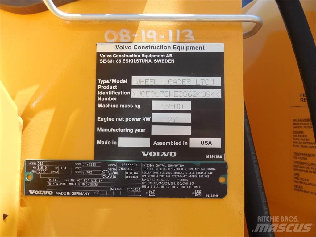 Volvo L70H Carregadeiras de rodas
