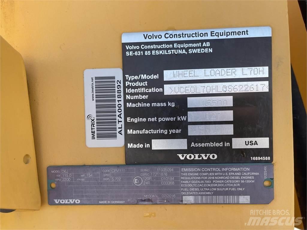 Volvo L70H Carregadeiras de rodas