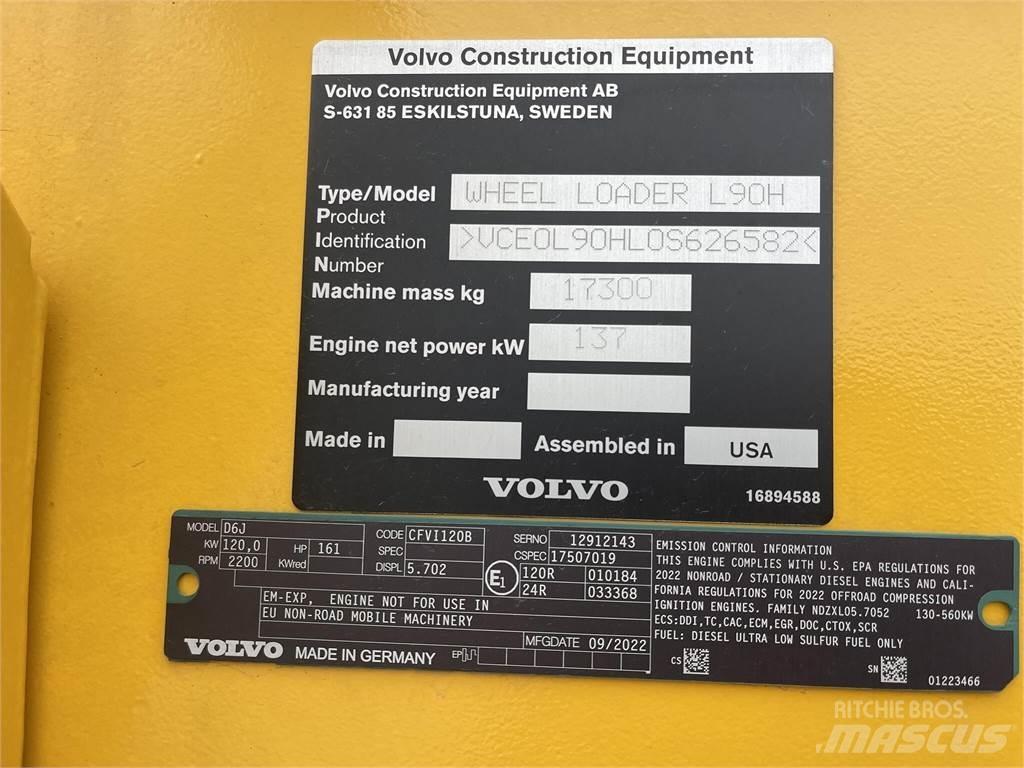 Volvo L90H Carregadeiras de rodas