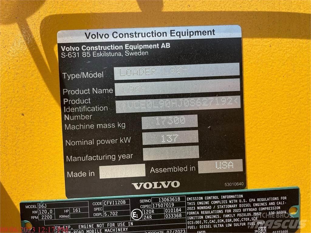 Volvo L90H Carregadeiras de rodas