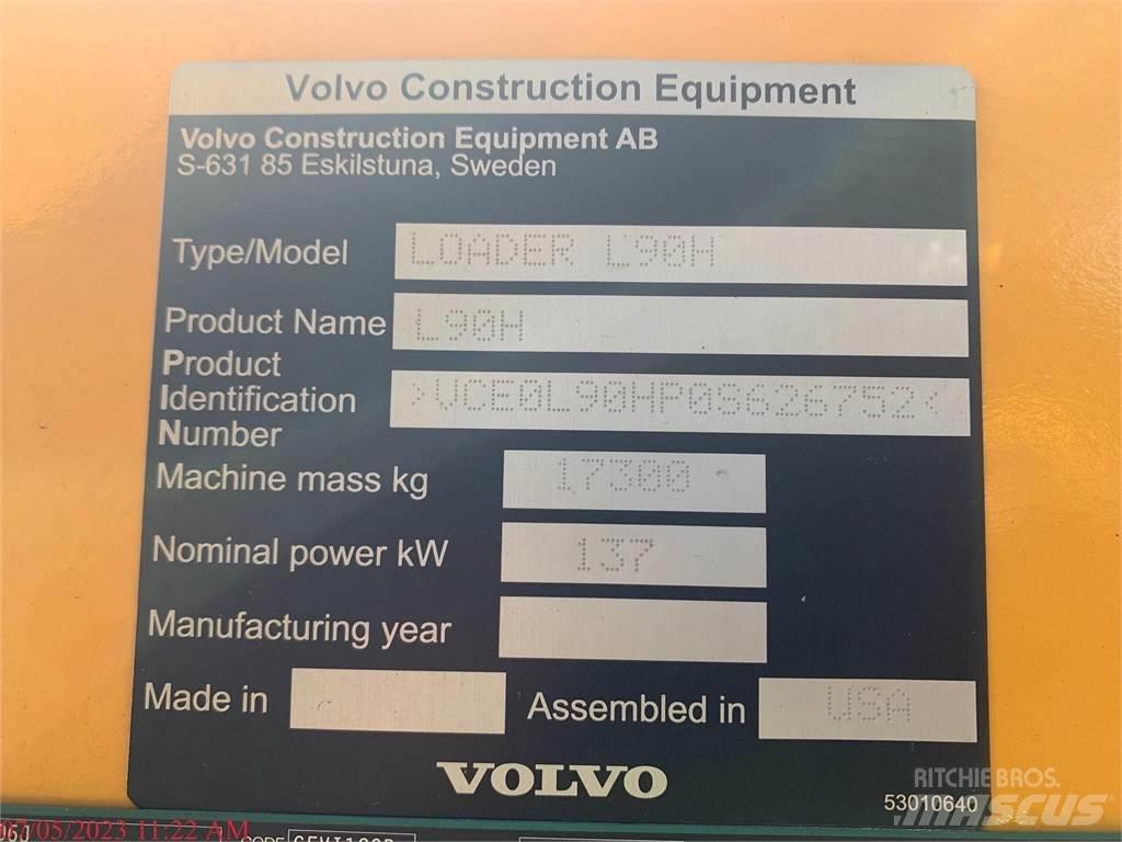 Volvo L90H Carregadeiras de rodas