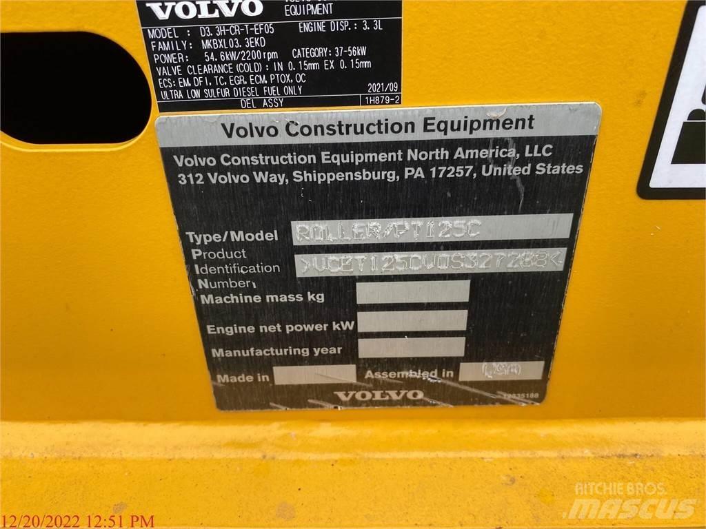 Volvo PT125C Cilindros Compactadores de pneus