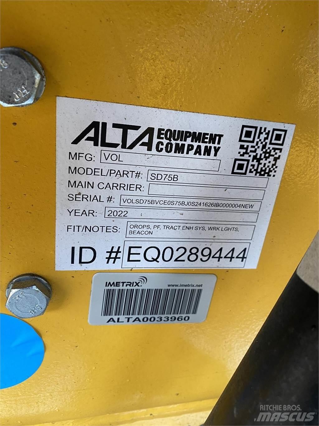 Volvo SD75B Compactadoras de lixo