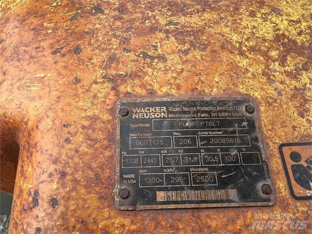 Wacker Neuson PT6 Bombas de água