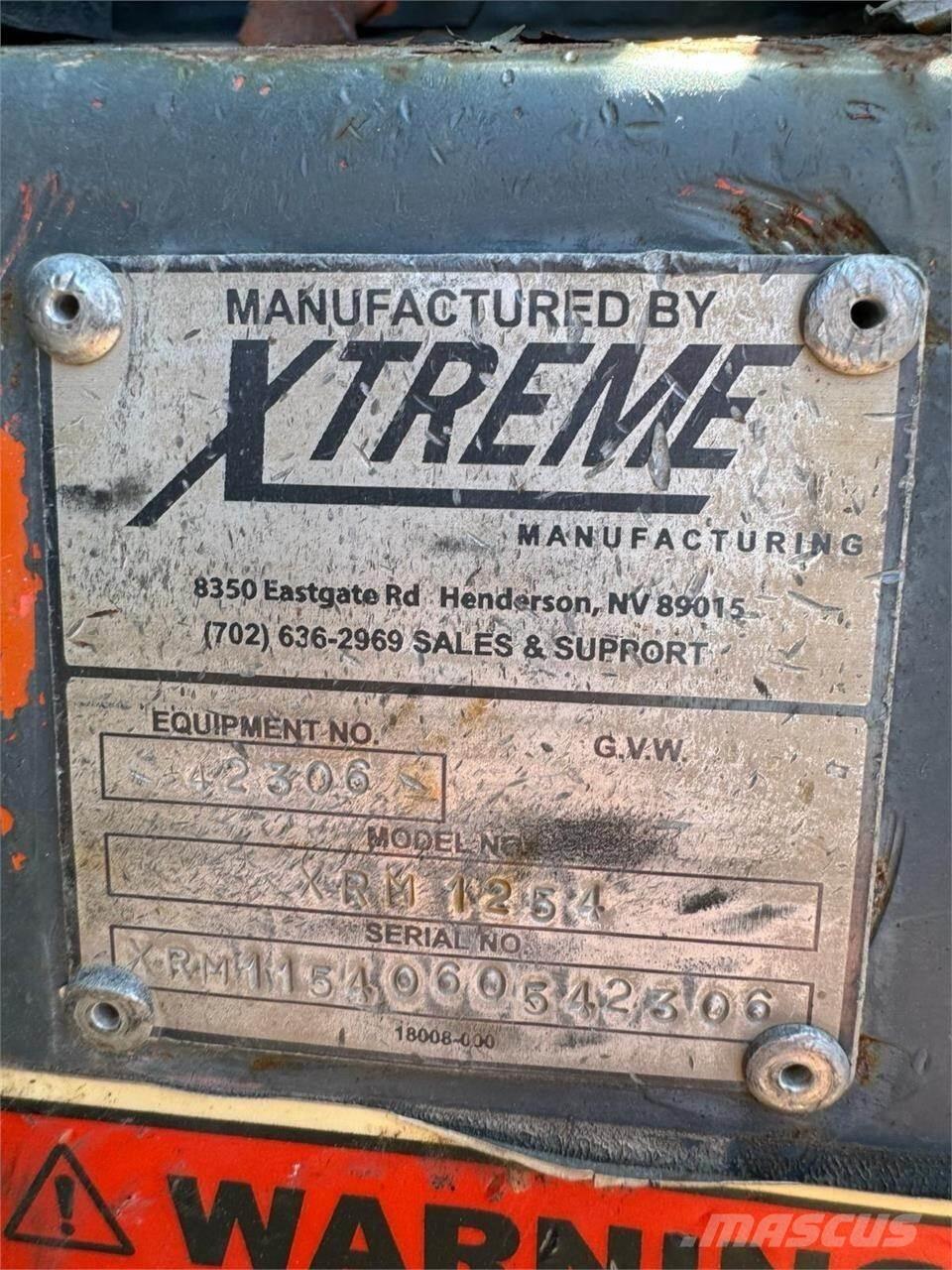 Xtreme MFG XRM1254 Manipulador telescópico
