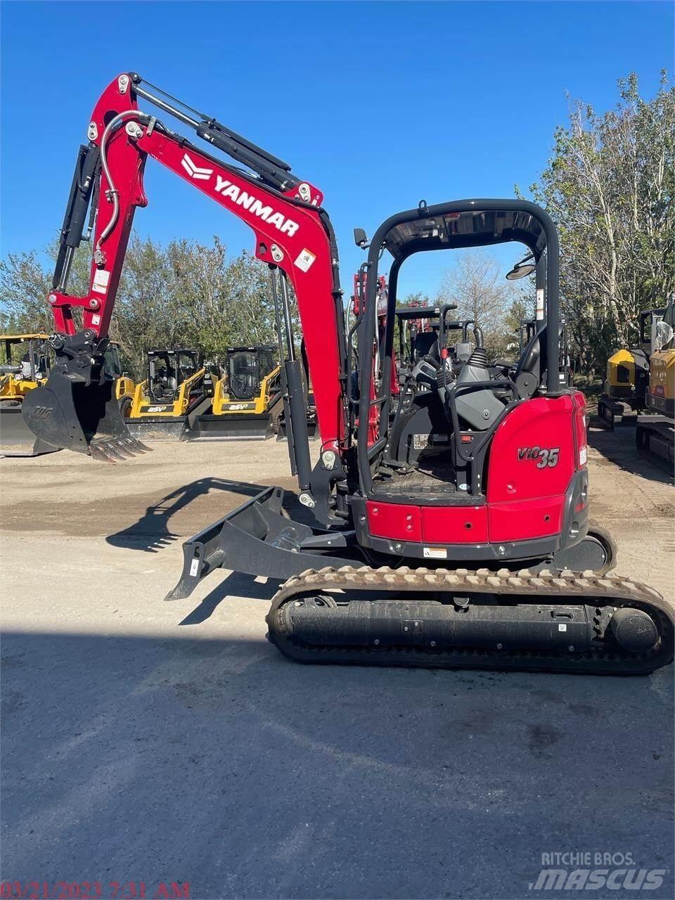 Yanmar VIO35-6A Miniescavadeiras
