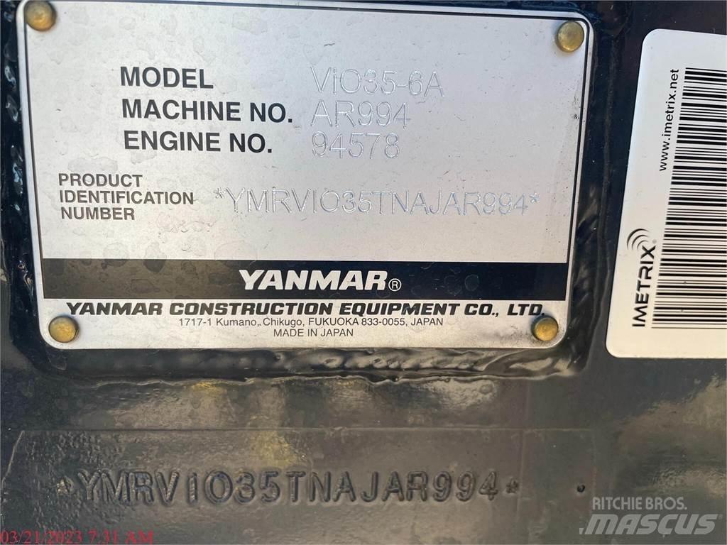 Yanmar VIO35-6A Miniescavadeiras