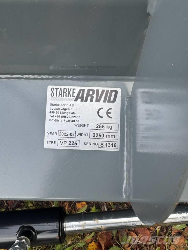 Fjärås VP 225 Lâminas de neve e arados