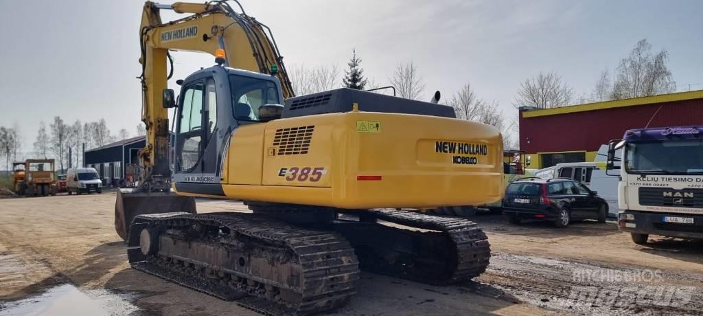 New Holland E 385 Escavadeiras de esteiras