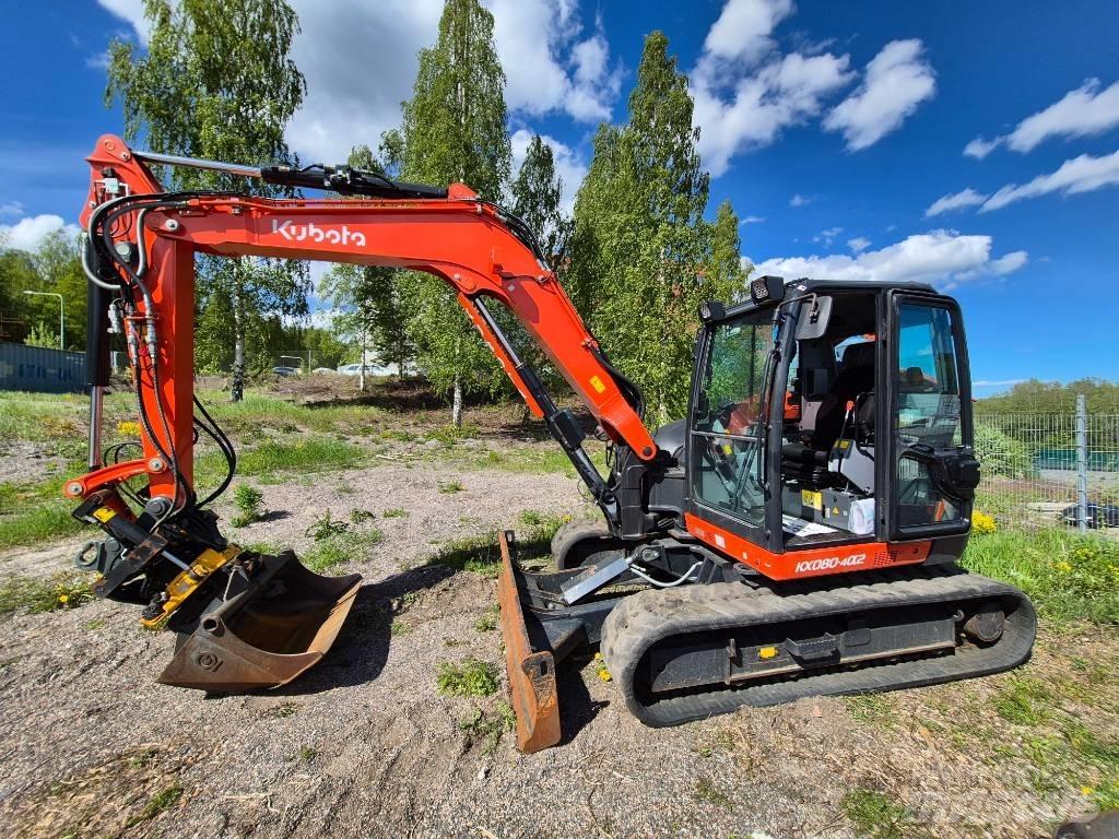 Kubota KX 080-4 Escavadoras Midi 7t - 12t