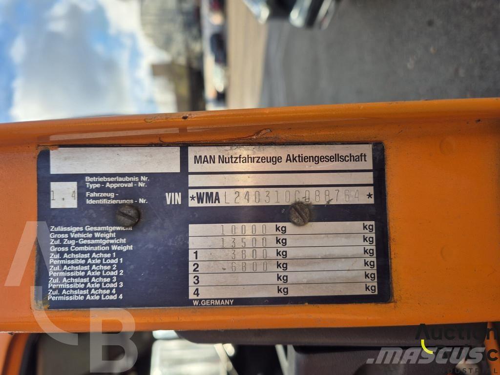 MAN 10.153 Camiões de Reciclagem