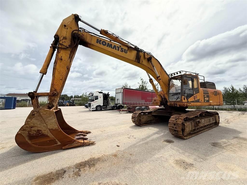Komatsu PC490LC-10 Escavadeiras de esteiras