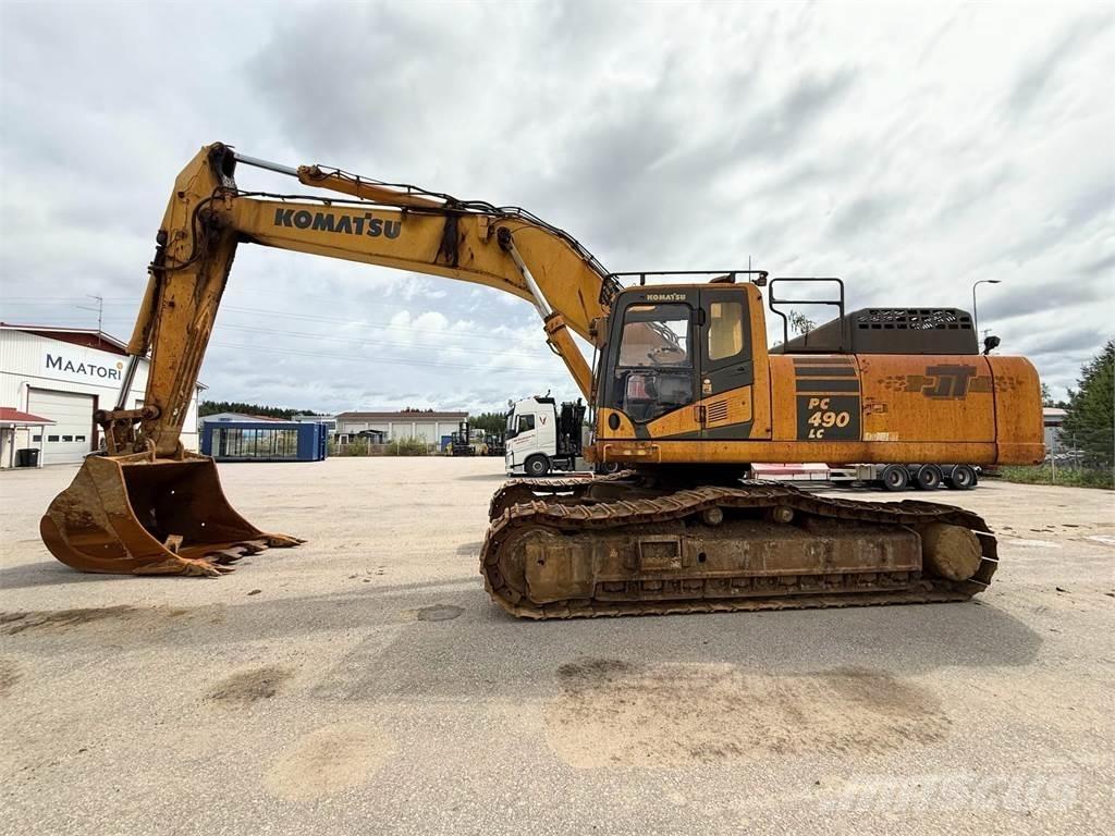 Komatsu PC490LC-10 Escavadeiras de esteiras