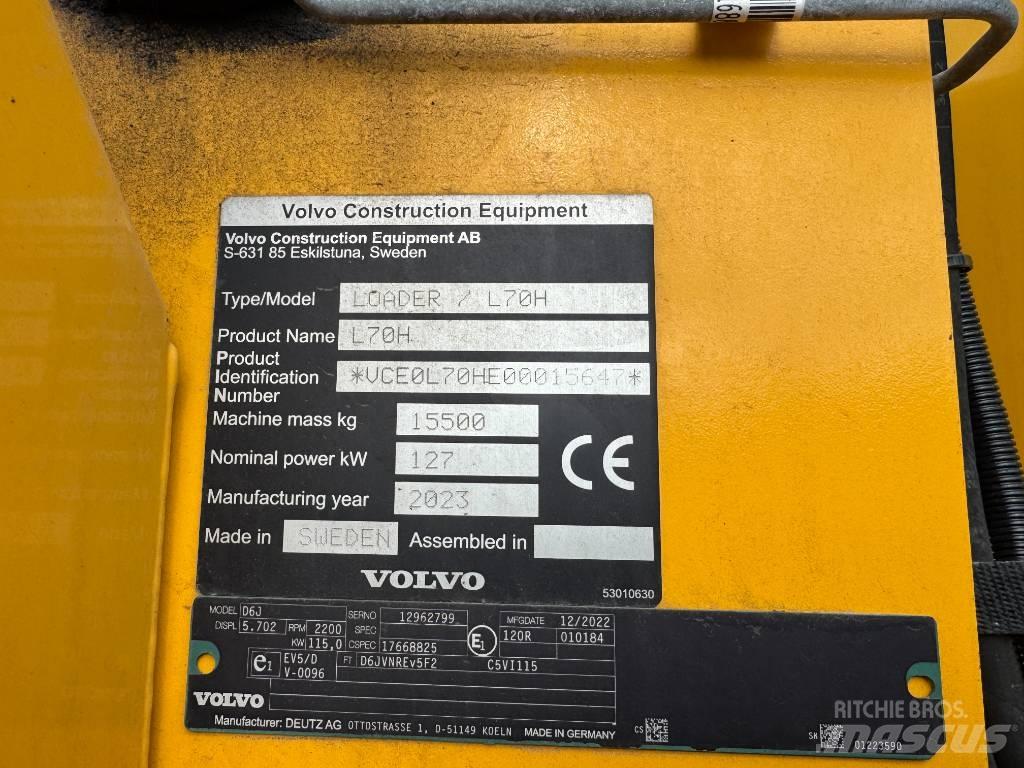 Volvo L 70 H Carregadeiras de rodas