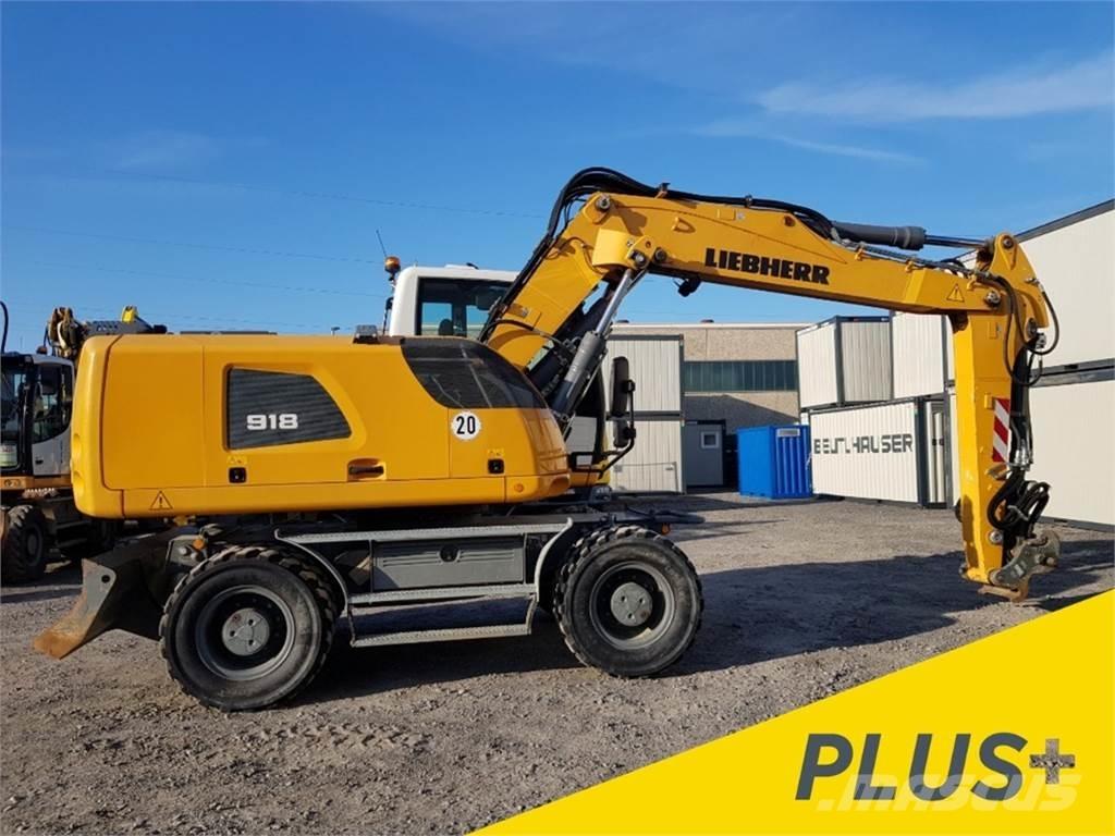 Liebherr A918 Escavadoras de rodas