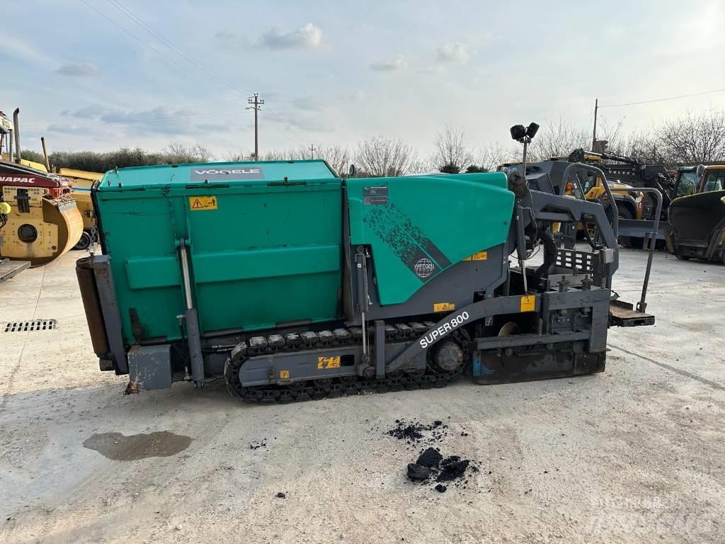 Vögele Super 800 Espalhadoras de asfalto