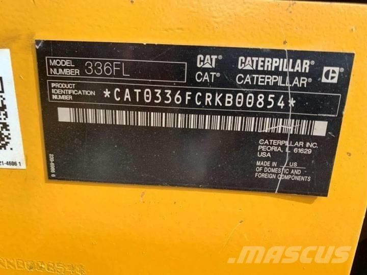 CAT 336 F L Escavadeiras de esteiras