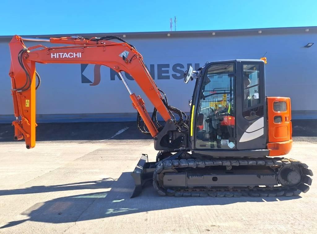 Hitachi ZX85USB-6 Escavadoras Midi 7t - 12t