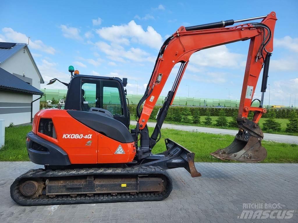 Kubota KX080-40 Escavadeiras de esteiras