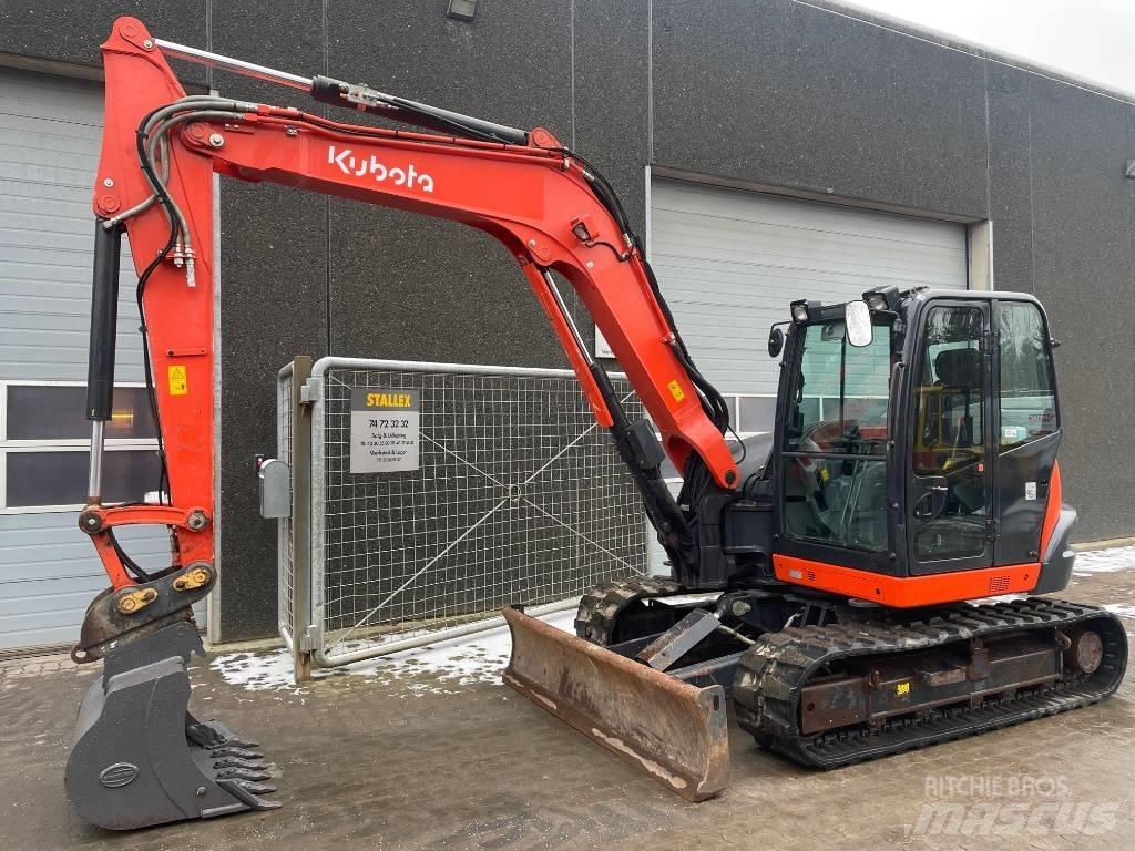 Kubota KX080-4a Escavadoras Midi 7t - 12t