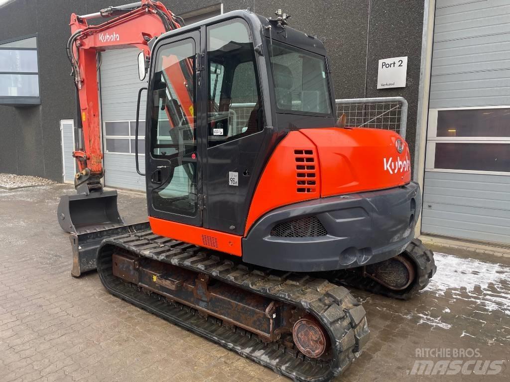 Kubota KX080-4a Escavadoras Midi 7t - 12t