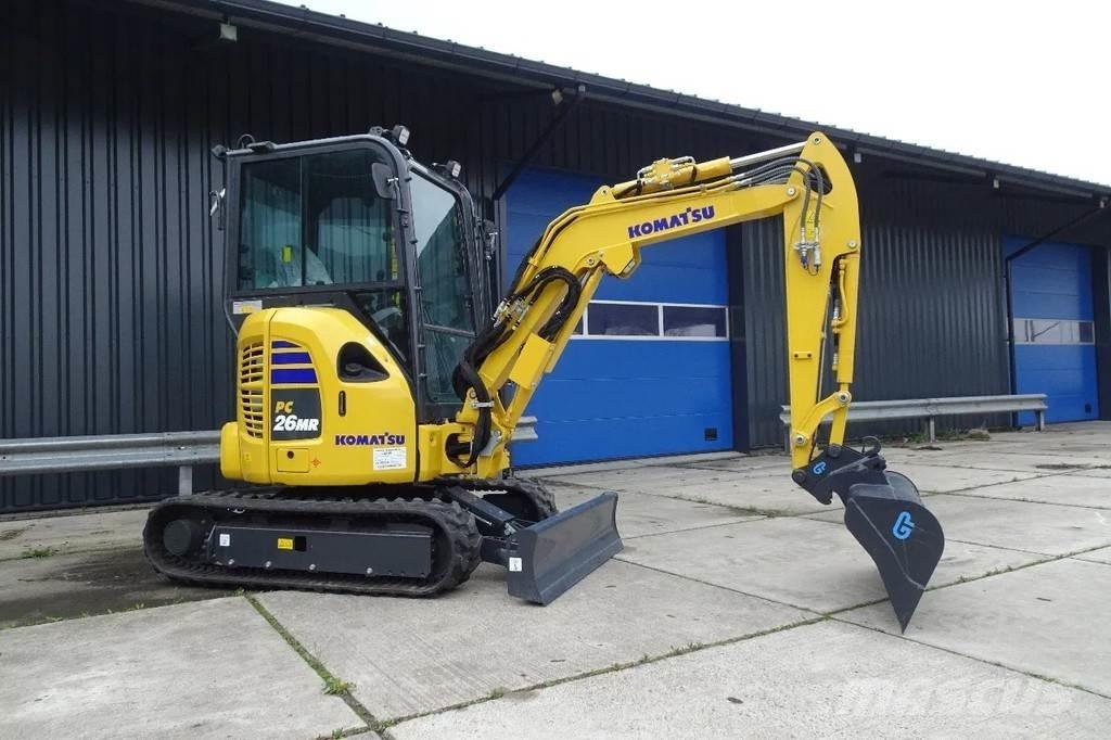 Komatsu PC26MR Escavadeiras de esteiras