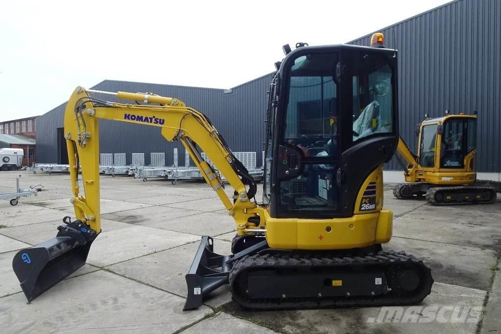 Komatsu PC26MR Escavadeiras de esteiras