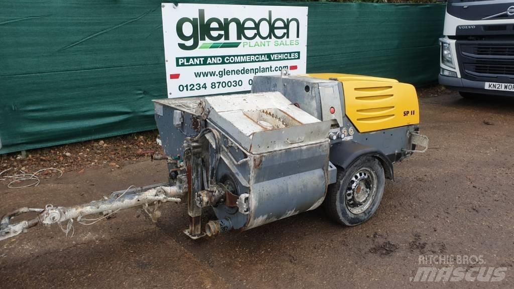 Putzmeister SP 11 Bombas de Betonilha