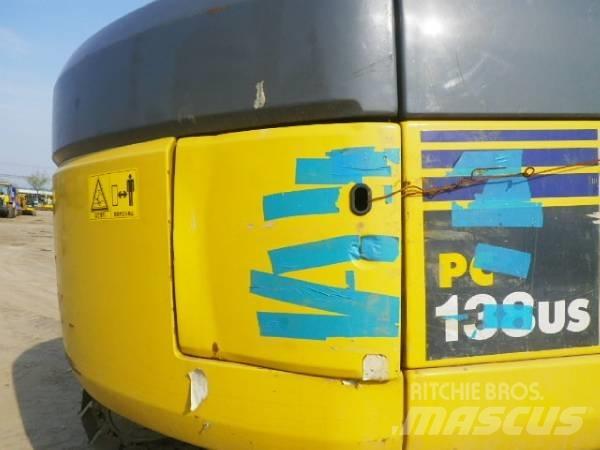 Komatsu PC138US-2E0 Escavadeiras de esteiras