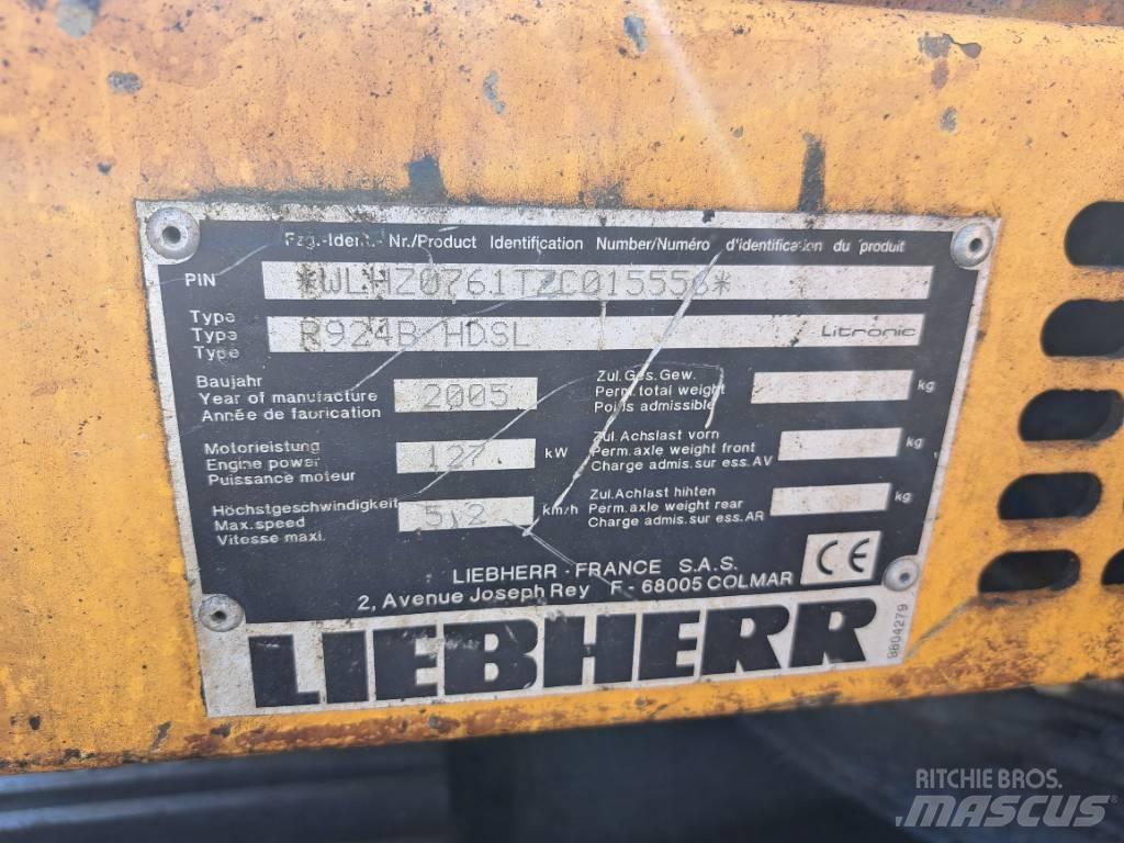 Liebherr R924B HDSL Escavadeiras de esteiras