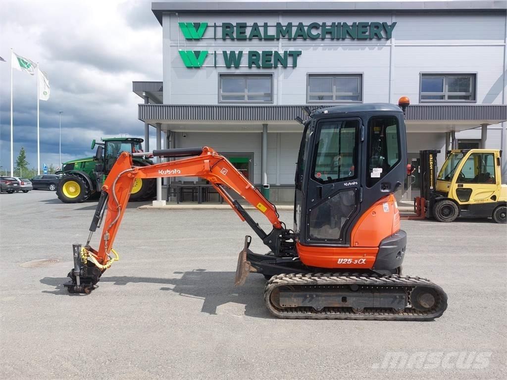 Kubota U25-3 Miniescavadeiras