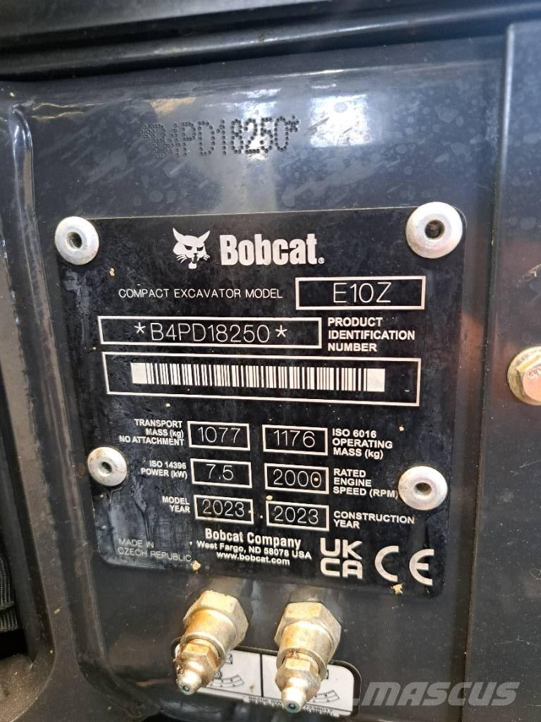 Bobcat E10Z Miniescavadeiras