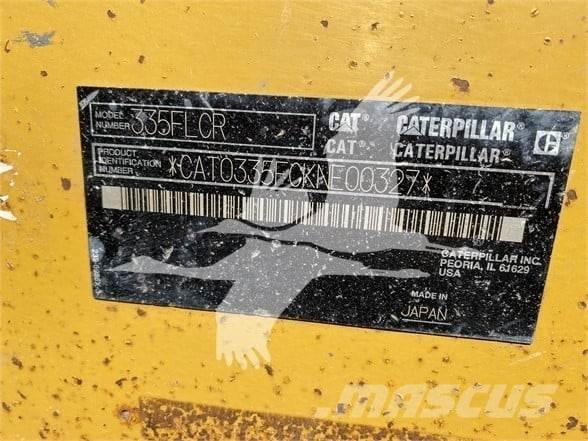 CAT 335F LCR Escavadeiras de esteiras
