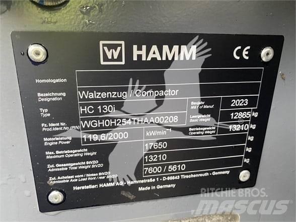 Hamm HC130i Cilindros Compactadores monocilíndricos