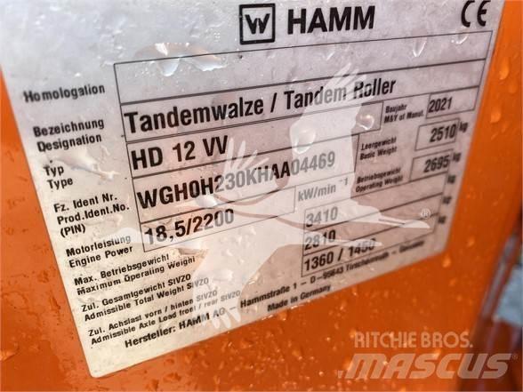 Hamm HD12VV Cilindros Compactadores monocilíndricos