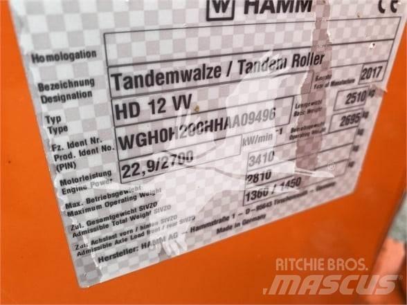 Hamm HD12VV Cilindros Compactadores monocilíndricos