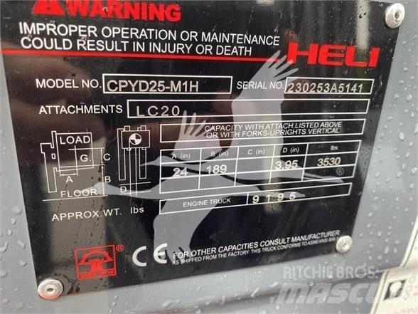 Heli CPYD25 Empilhadores Diesel