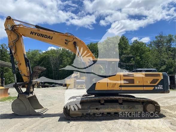 Hyundai HX330L Escavadeiras de esteiras