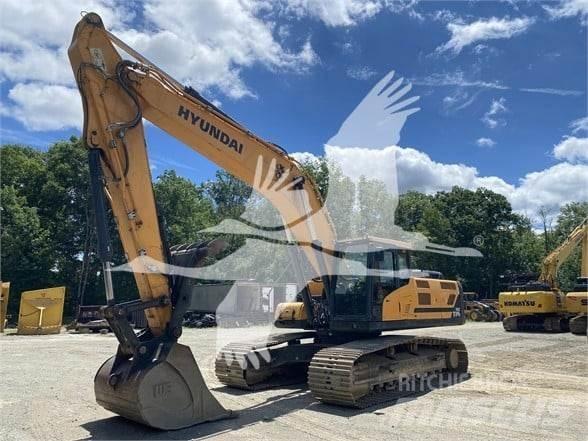 Hyundai HX330L Escavadeiras de esteiras