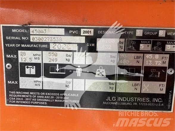 JLG 450AJ Elevadores braços articulados