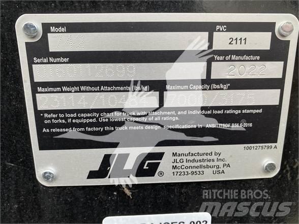 JLG 742 Manipulador telescópico