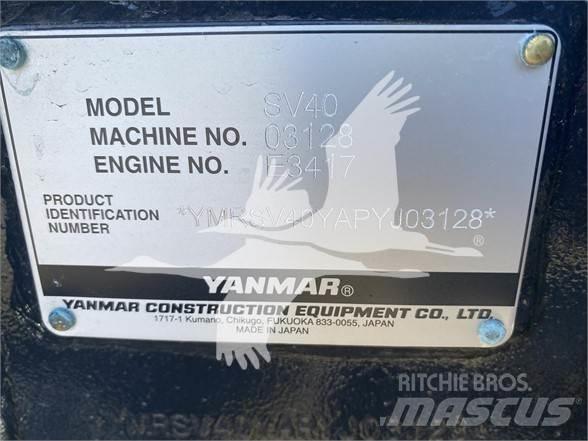 Yanmar SV40 Miniescavadeiras