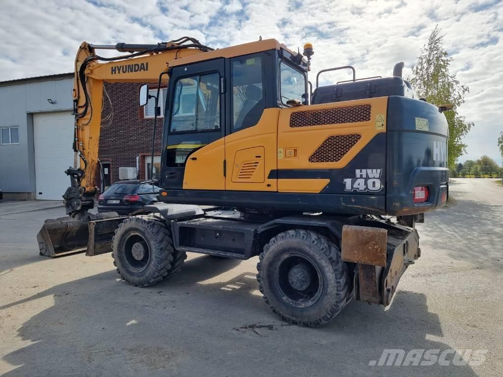 Hyundai HW 140 Escavadoras de rodas