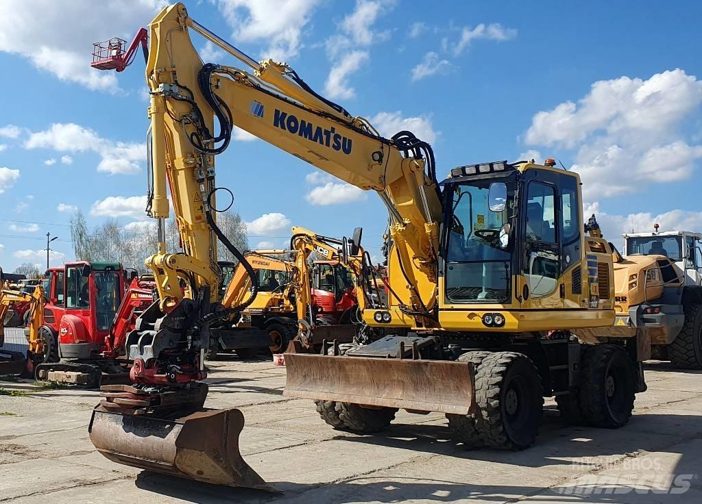 Komatsu PW148-10 Escavadoras de rodas