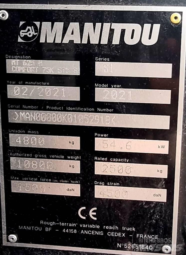 Manitou MT 625 H      (09) Manipulador telescópico