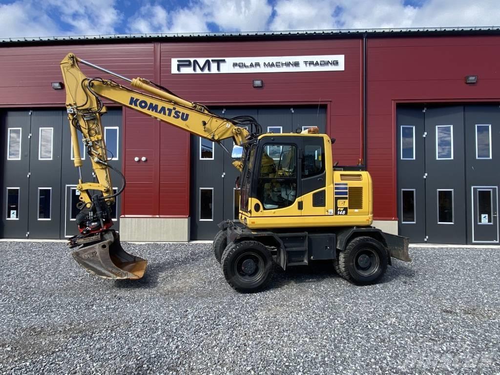 Komatsu PW 148-10 Escavadoras de rodas