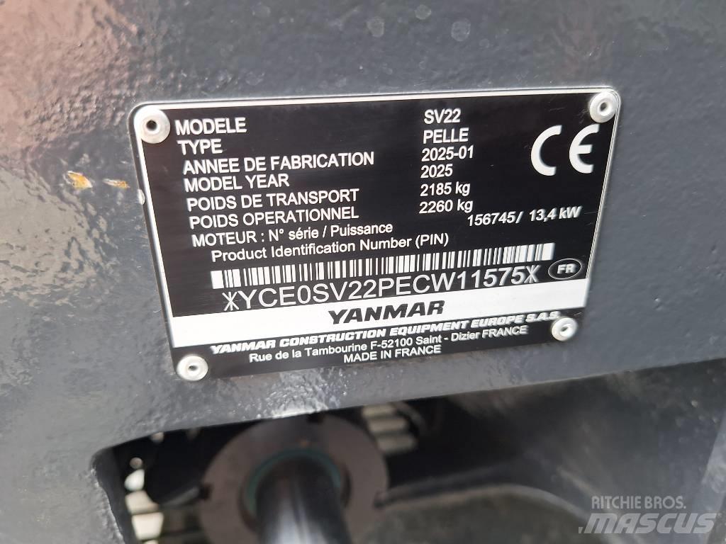 Yanmar SV 22 Miniescavadeiras